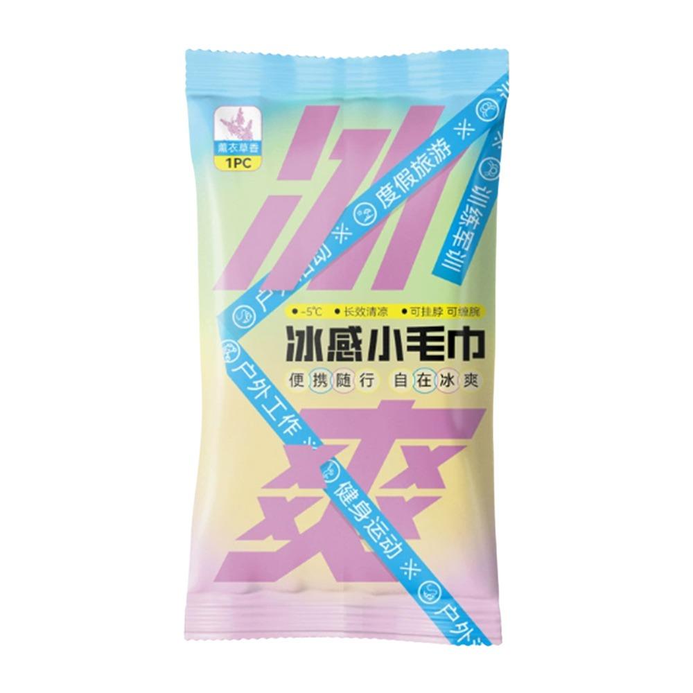 Non Woven Fabric Cooling Towel Disposable Instant Cold Towel New Sweat Wipes Outdoor Sports