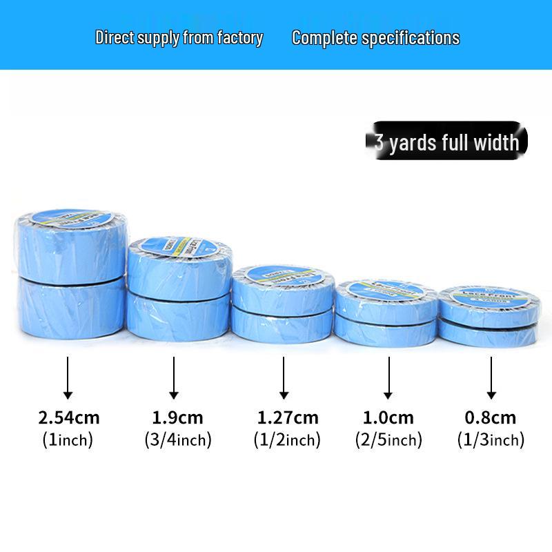 Wasserfestes Bio-Scalp Doppelseitiges Blaues Perückenband auf Rolle für Haarteile & Extensions