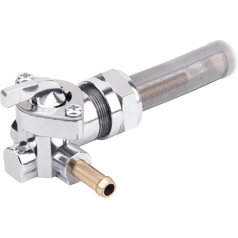 AHL Right Entrance Gas Tank Fuel Petcock Shut Off Valve Switch 62167-81 Compatible with Sportster 1200 XLH1200 1988-2003 Sportster 883 Custom XL883C