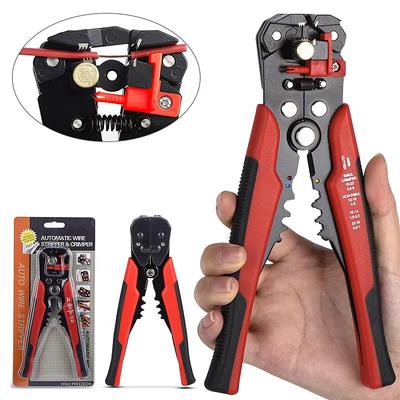 JCD Wire Stripper Tools Multitool Pliers Automatic Stripping Cutter Cable Wire Crimping Electrician Repair Tools