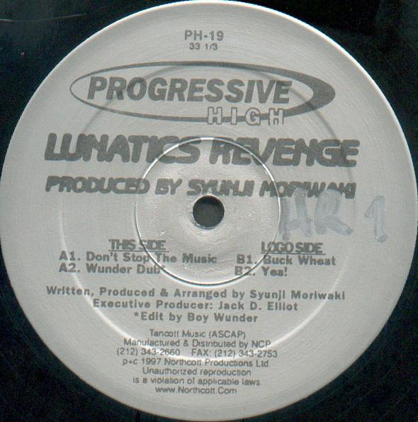 

12inch Record LUNATICS REVENGE - Untitled PH19 Progressive Hig 1997 US Dance & Electronica Used