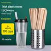 Disposable Transparent Thick PLA Pearl Milk Tea Straws with Independent Packaging