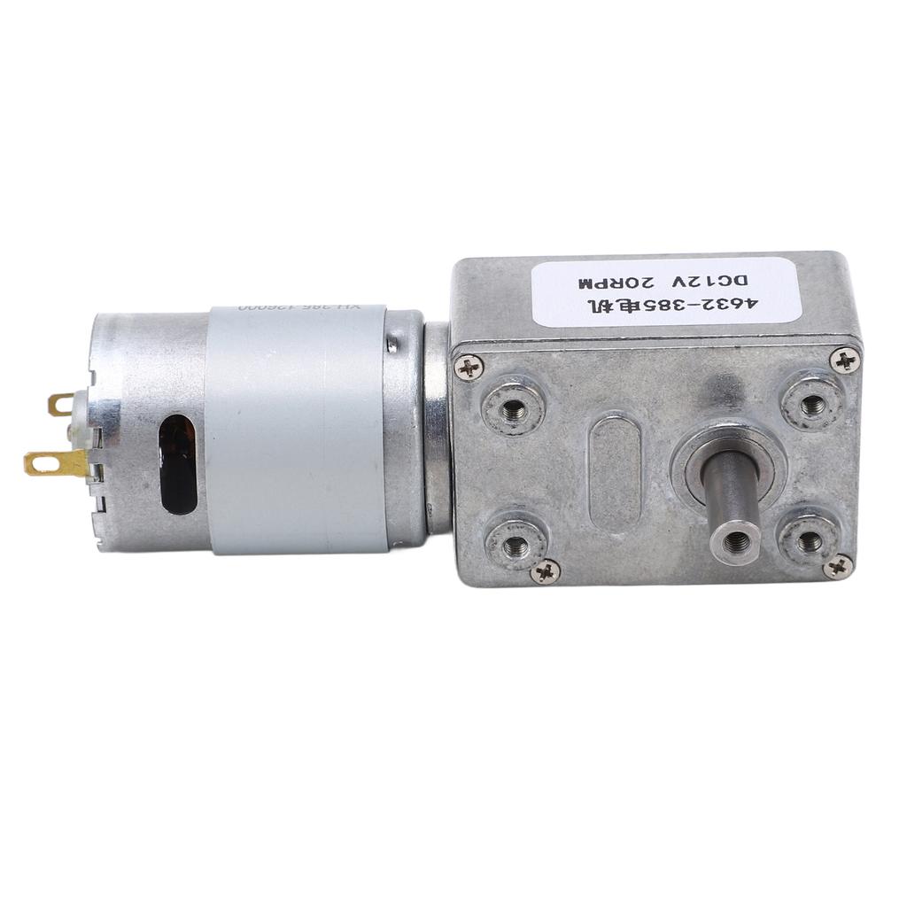 DC 12V 20RPM High Torque Electric Gear Box Motor Speed Reduction - View #8