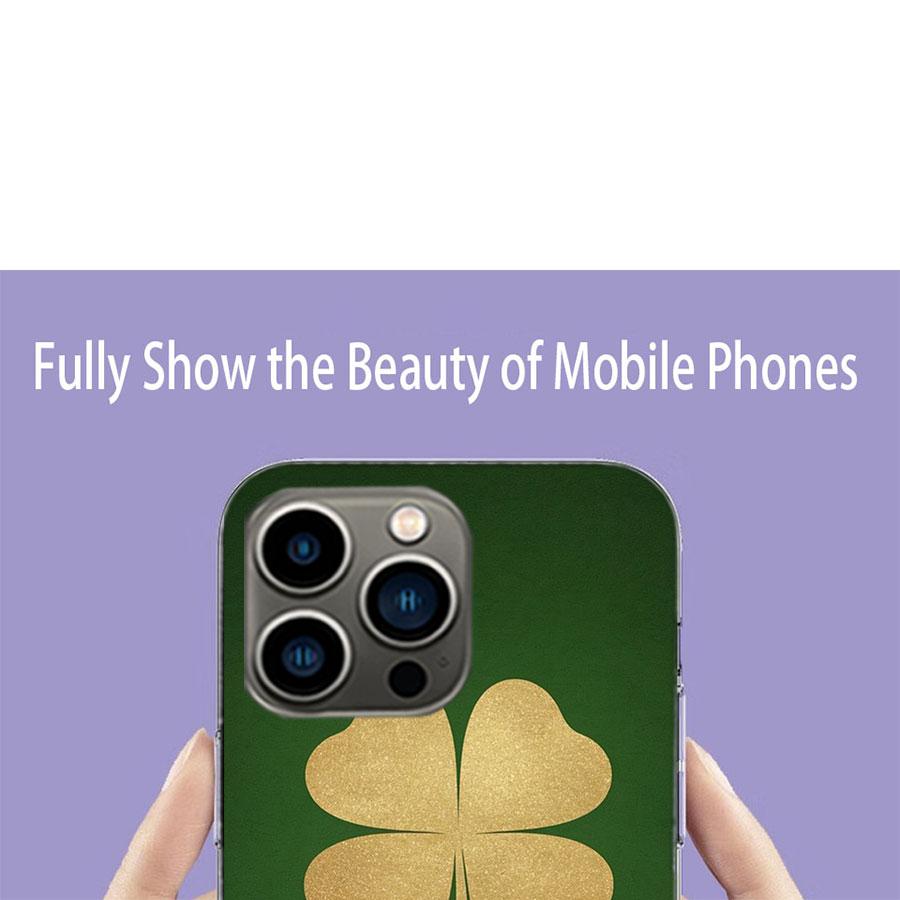 Lucky Affirmations Phone Case For Iphone 17 Air 15 Pro 14 Plus 16 Pro Max 17E 16E 12 13 Mini 11 Cover Cute Fundas