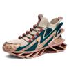 Fashion Lace-up Men's Sneakers Trendy Blade Shoes Elastic Outdoor Sports Shoes Teenager Running Exercise Shoes