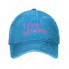 MGK Born With Horns Baseballkappen für Herren und Damen, verwaschene Kappen mit Used-Look, Vintage, für Outdoor, alle Jahreszeiten, Snapback
