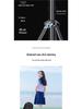 Dual Phone Outdoor Live Streaming Tripod with Multi-Angle Stand and Fill Light