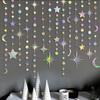 3.5M Streamer Party Backdrop Party Decoration Props Iridescent Paper Garland Star Party Decoration