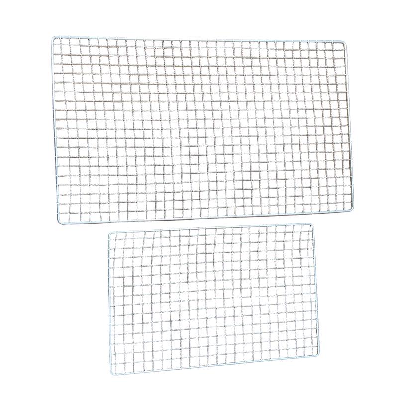 Prostokątna siatka grillowa ze stali nierdzewnej 304 z drobną kwadratową siatką