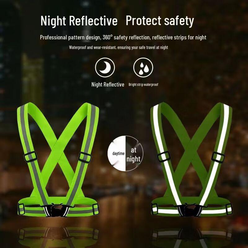 NLNTL Reflective Elastic Safety Vest