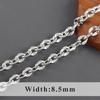 C219 1m/lot 18K Gold Rhodium Plated Copper Nickel Free DIY Jewelry Link Chain for Bracelet Necklace Making for Gift Wedding