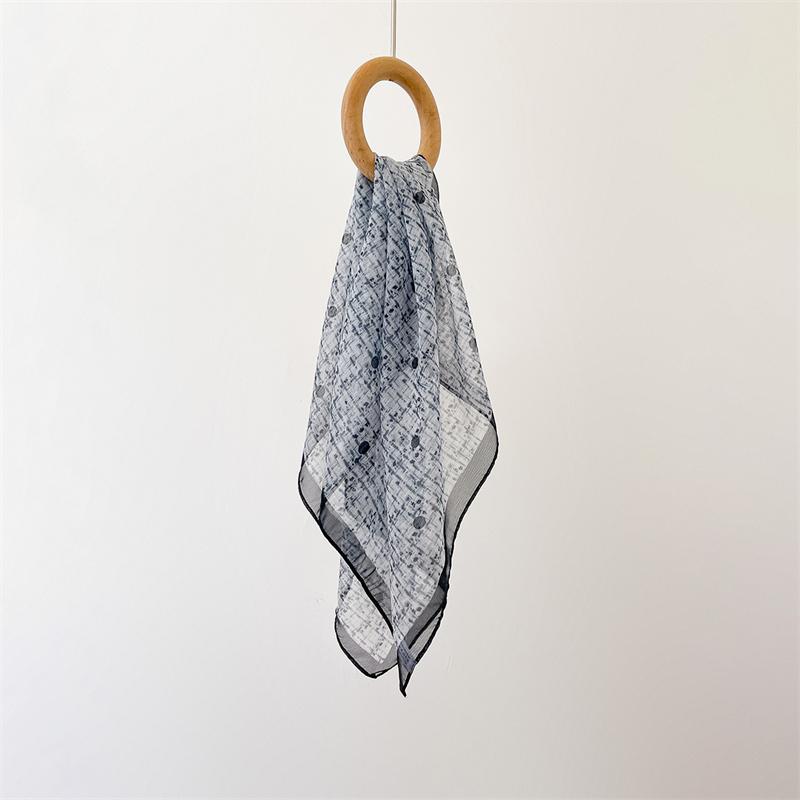 70cm Design Bandes De Cheveux Foulards Carres Mode Impression Satin Foulard En Soie Pour Les Femmes Foulard