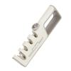 For Home Cooking 4 Slot Sharpener For Professional Use White Holder Solid ABS Plastic Ergonomic Handle High-Quality Materials