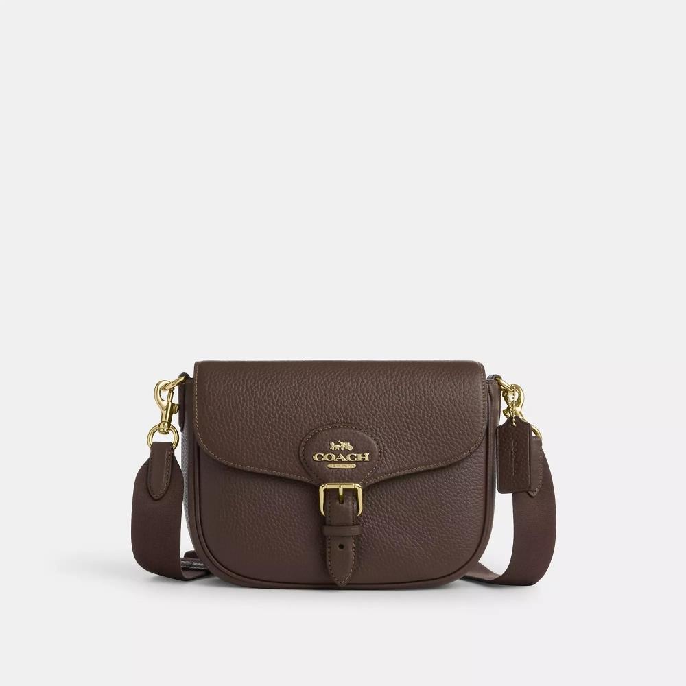 

Coach Сідельна сумка Amelia Золотисто-коричнева One Size