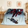 Band Maneskin Throw 240g Flannel Blanket Lightweight Soft Skin-friendly Summer Thin Throw Blanket