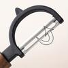 P/Y-Shaped Vegetable Peeler Stainless Steel Wooden Handle Peeler Handheld Potato Fruit Skin Slicer Fruit Vegetable Kitchen Tool