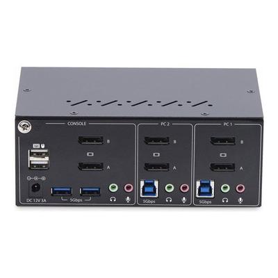 KVM Switch - STARTECH - 2 Ports - 4K 60Hz - USB 5Gbps - USB Emulation