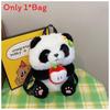 Plüsch-Rucksack mit Panda-Motiv für Mädchen, atmungsaktives Design und sicherer Reißverschluss für den täglichen Gebrauch