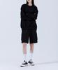 TOPBOY Comfort Essentials Cargo Half Long Elastic Sweatpants Black