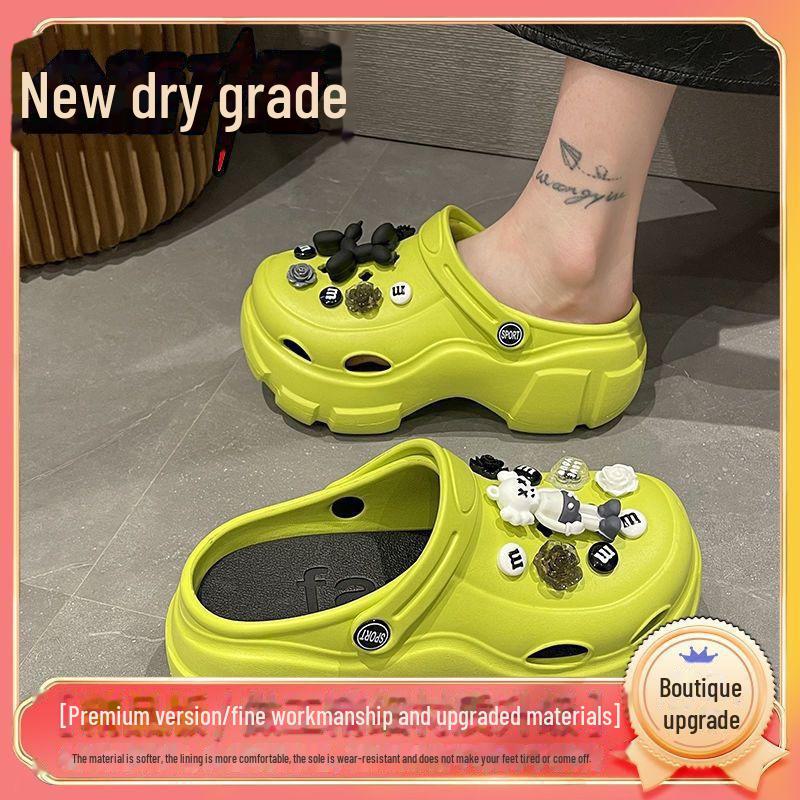 Cross-Border Cute Hat Coal Briquette & Shoe Accessories Set - Matching Shoe Buckle & Flower Set