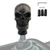 Skull Gear Shift Knob Automatic Gear Shift Knob Skull-Shaped Vehicle Interior Resin Skeleton Horror Decoration for Halloween