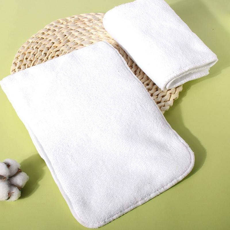 Reusable Absorbent Diaper Liners with Double Size Option for Adults MultiLayer Leak Proof Design Incontinence Pad