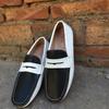 Pánské mokasíny Ručně vyráběné Boty z pravé kůže Ležérní řidičské ploché boty Nazouvací mokasíny Pánské Smíšené barvy Velikost 48 Pánské boty