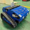 Intelligent Electric Remote Control Crawler Lawn Mower and Grass Shredder