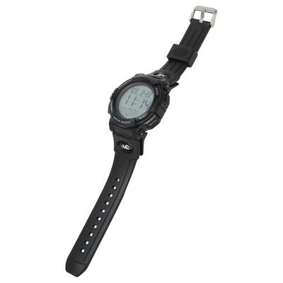 Reloj de Pulsera para Hombre Impermeable Luminoso Cuero PU Multifunción Electrónico Reloj Masculino para Caballeros