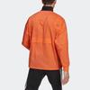 adidas Colorblock Zip Pocket Jacket for Men, Orange-Yellow GU1757