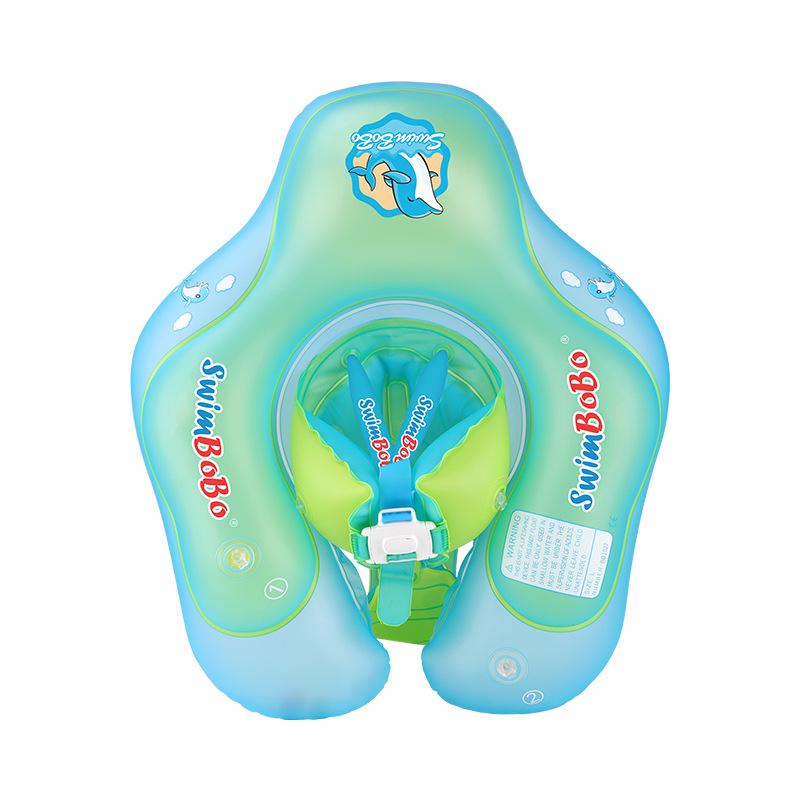 Swimbobo Double Airbag Baby Swim Ring for Underarm Support S (3-10 months, 10-20 lbs)
