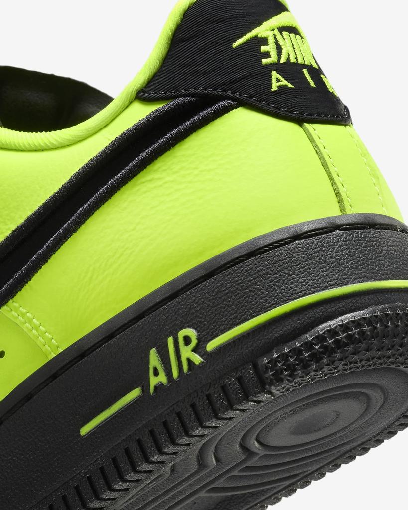 FJ7409-700 Nike Air Force 1 Low Dance Volt and Black (Women's)