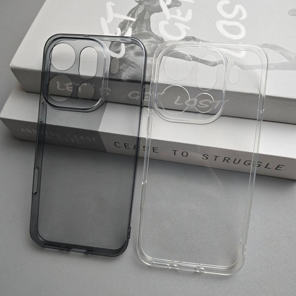 For OPPO Find X9 Case New Simple TPU Clear Anti Fingerprint Soft Protective Phone Cover For OPPO Find X9 Shell Shockproof Bumper