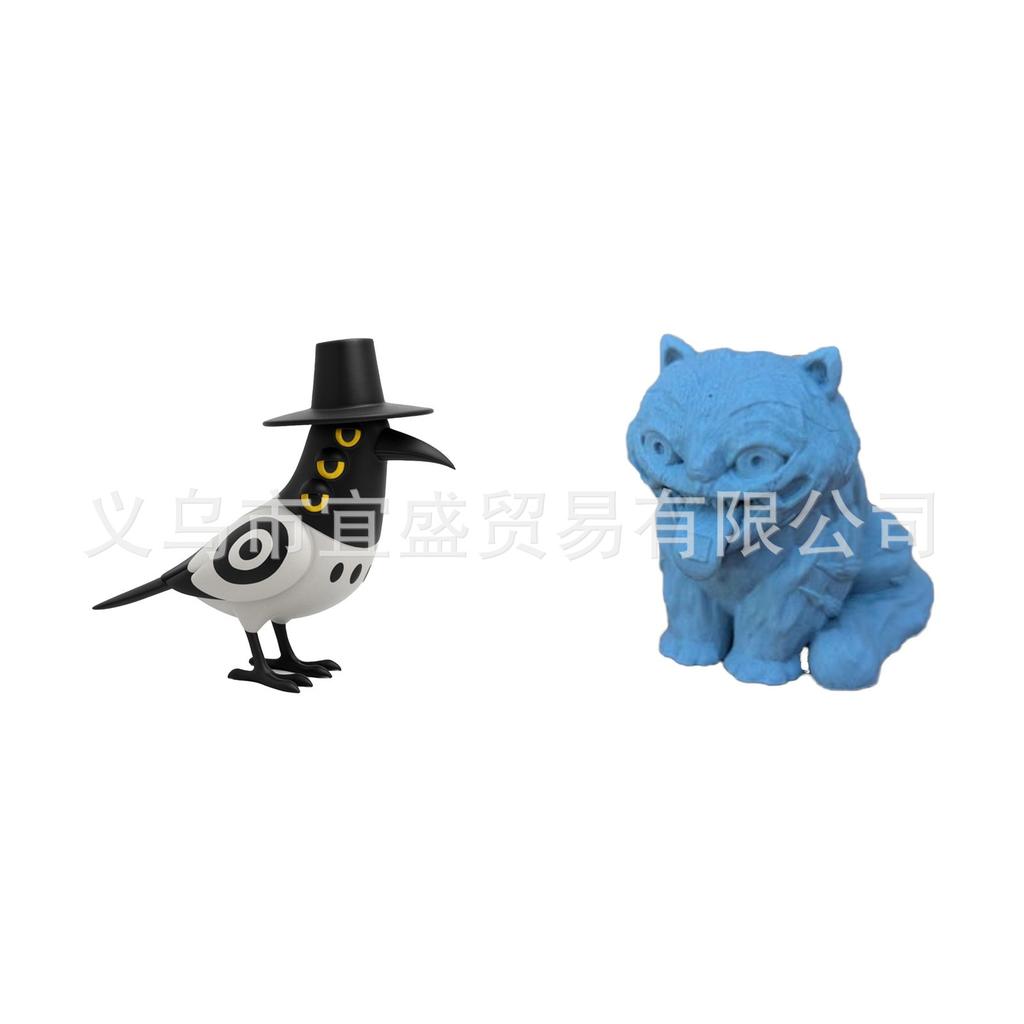 Cute Tiger Resin Handicraft Ornament Tiger And Bird Ornament Design Home Garden Ornament