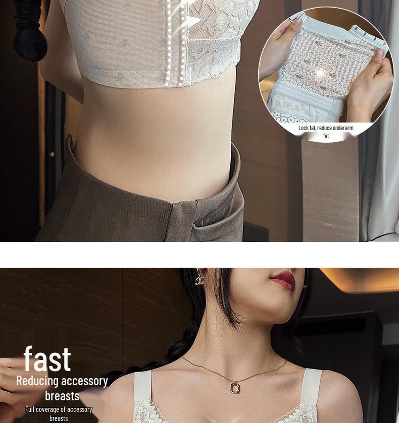 Bezfiszowy biustonosz bez ramiączek z pełnymi miseczkami: Wyszczuplający, Oddychający, Zapobiegający Opadaniu Design dla Dużych Biustów