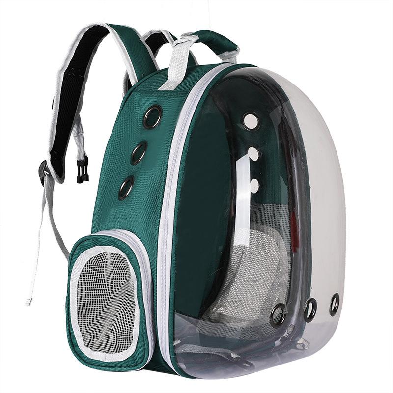 Transparent Shell Pet Bag with Large Capacity, Space Cover Cat Bag, Suitable for Travel