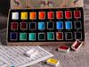 Rubens Han Series Traditional Chinese Painting Pigments Set - 24 or 12 Solid Colors for Beginners