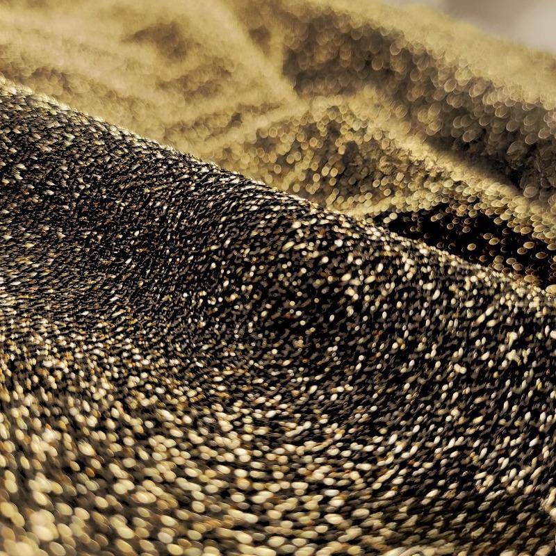 100/300/500cm Starry Stage Wedding Clothing Fabric Glitter Knitted Metallic Fabric DIY Sewing Handmade Elastic Cloth