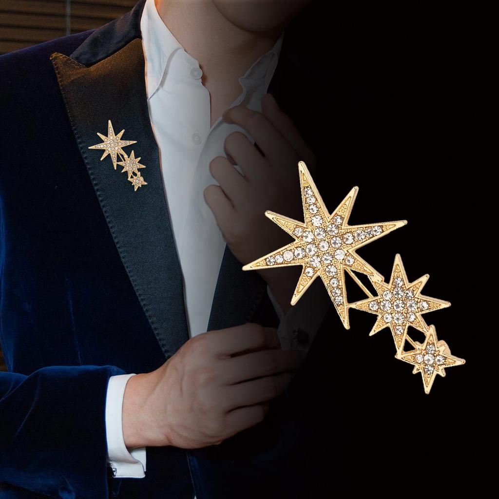 Unisex Fashion Suit Brooch & Corsage Pin for Sweaters