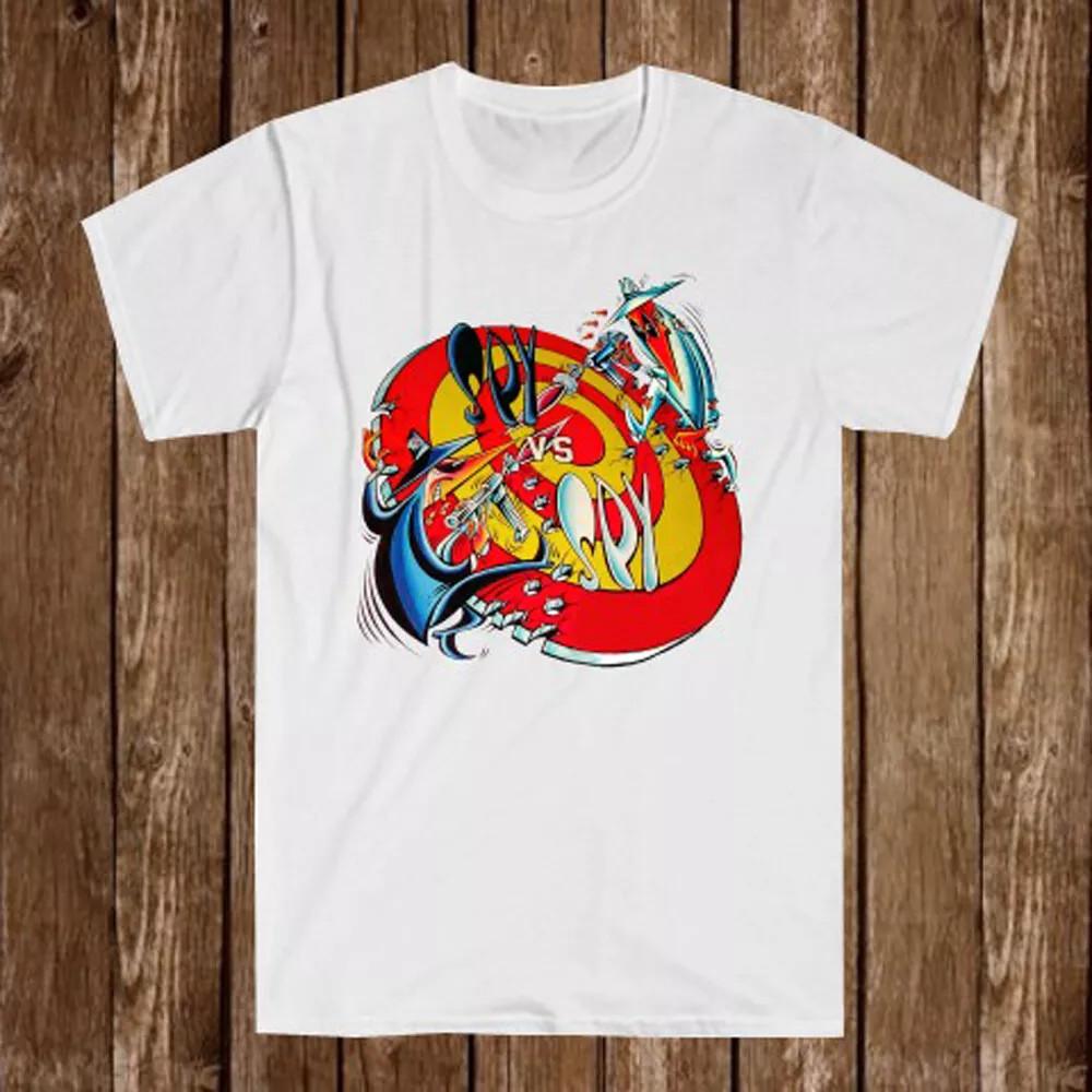 Spy vs Spy Movie Cartoon Cotton White T Shirt For Men All Size UR288 Unisex T-Shirt XXXXL