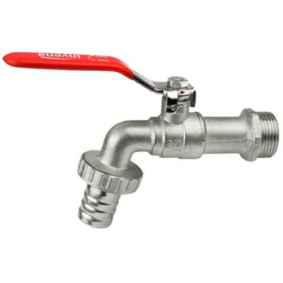 Garden Tap Valve 1/2" Nickel-Plated Brass