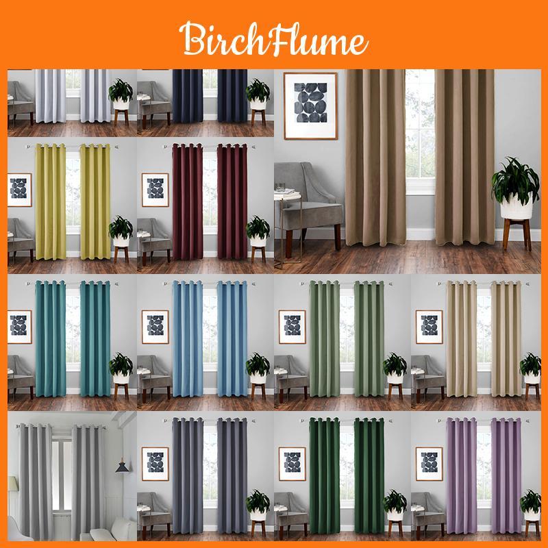 Elegant Modern Blackout Curtain For Living Room Window Soft And Comfortable Panel