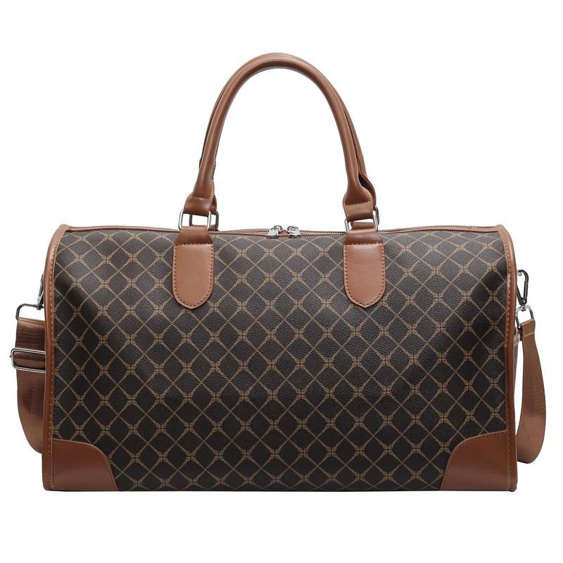 

Дорожная сумка для хранения с разделением на сухое и мокрое для женщин, ручная, для коротких поездок, сумка-дафл, большой вместимости, сумка для плавания, спортзала чёрный