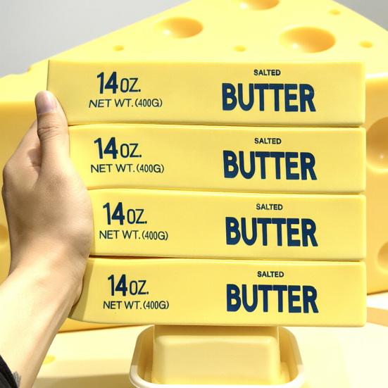 Squeeze Butter Toy Slow Rising Butter Stress Ball Soft Slow Rebound Butter Stick Squeeze Toy Portable Anxiety Relief Sensory Toy for Adults Kids
