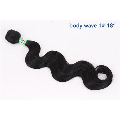 Hair Bundles Synthetic Fake Hair Body Wave Weft Unprocessed Hair