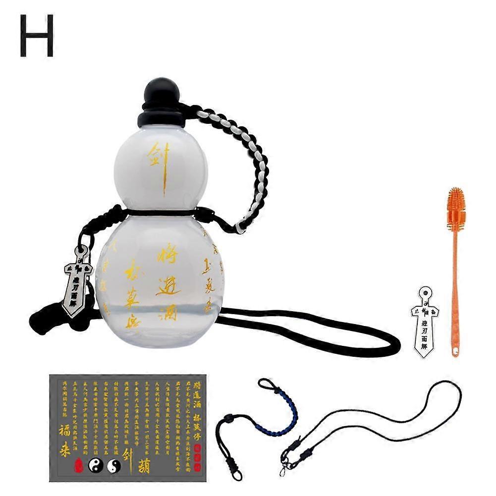 Crazyview  Blackwukong Gourd Shape Sports Kettle Peripheral Pendant Enjoy Same Gourd Cup Wine 800ml Water Internet Y4g6 Celebrity