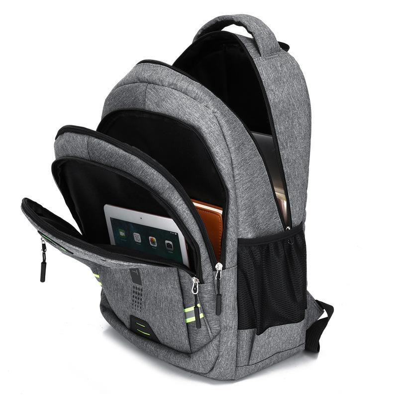 Backpack Men's Large Capacity Business Trip Computer Backpack Casual Simple Travel Bag Lightweight Student School Bag