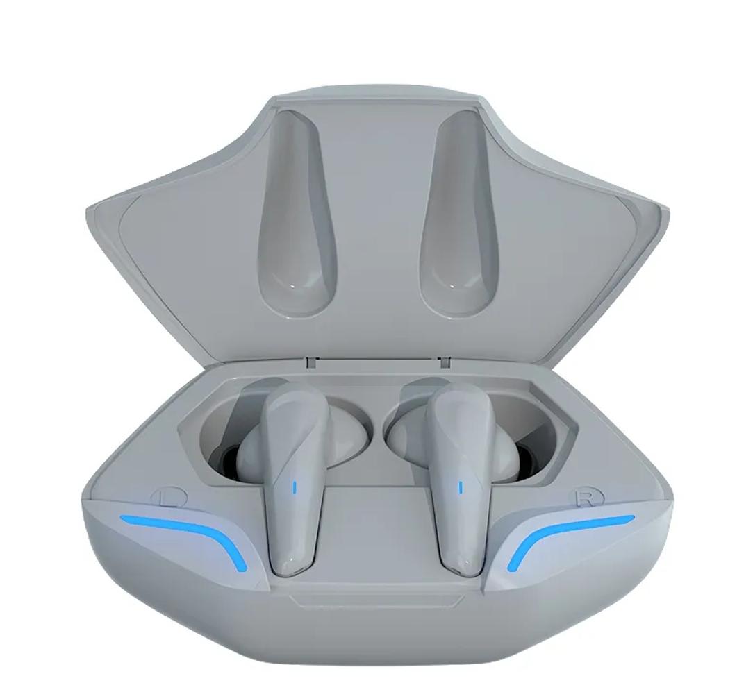 

НОВЫЕ беспроводные наушники X15pro TWS, игровые Bluetooth-наушники с микрофоном, шумоподавлением, высококачественные басовые наушники серый