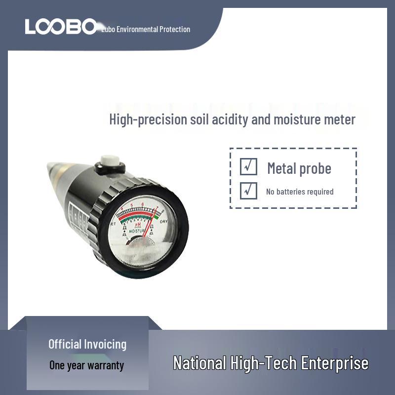 Portable High-Precision Soil pH Meter - Surface Acidity Analysis Instrument