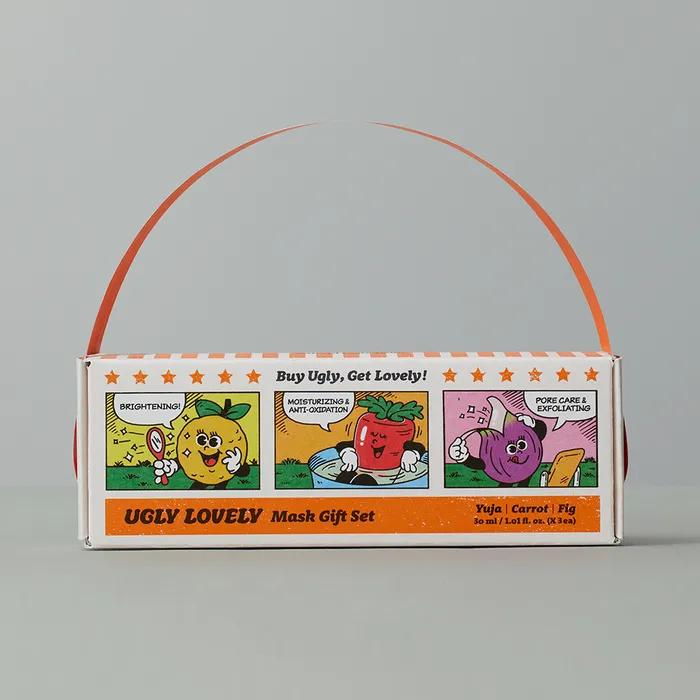Ugly Lovely Mask Pack Gift Set (Vegan)